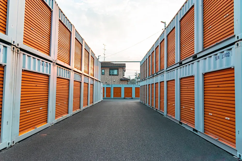 Container de stockage près de Thônex